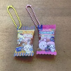 ちいかわ サンリオ シャカシャカキーホルダー うさぎ 古本屋 セット まとめ売り