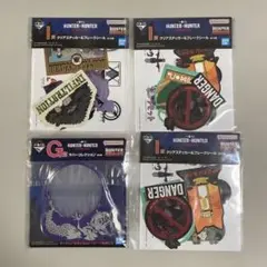 HUNTER×HUNTER クリアステッカー&フレークシール　ラバーコレクション