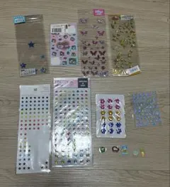 立体シール キラキラ 平成レトロ 当時物