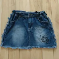 ZIDDYジディ デニムミニスカート 140～150サイズ