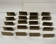 真鍮　カードスタンド　20個セット　結婚式　テーブルナンバー