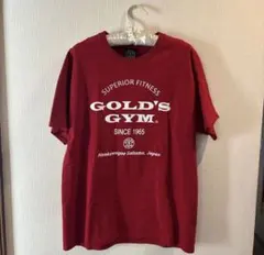 GOLD'S GYM 赤 フィットネスTシャツのサムネイル