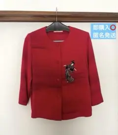 詩仙堂 ヒトシタムラ ちりめん カーディガン・ボレロ 浮世絵