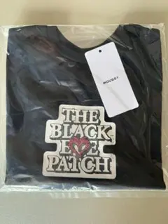 MOUSSYBEP OG ラインストーン BABY TEE ブラック