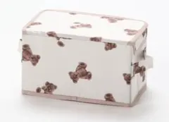 ジェラートピケ ベア柄 収納ボックス SとM セット