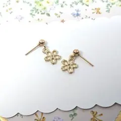 No.201☆桜 小ぶり ピアス イヤリング マスクチャーム