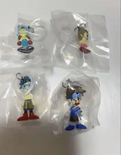 デジモンアドベンチャー　めじるしアクセサリー2 4種セット