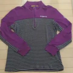 ハーフジップ長袖ウェア