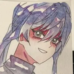 オリジナルイラスト 原画
