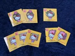 クロネコヤマト×ハローキティデザインのステッカー 4種類　まとめ売り