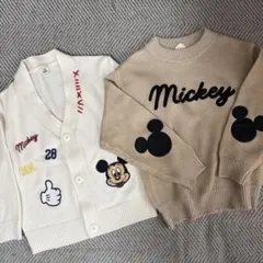 ミッキーマウス カーディガン＆セーター セット