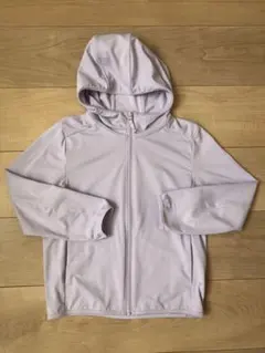 UNIQLO AIRism UVカットフルジップパーカー フード付 120