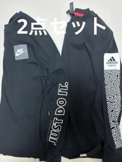 長袖tシャツ　アディダス　ナイキ　セット