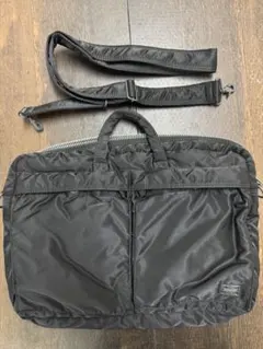 美品★PORTER ポーター ブリーフTANKER タンカー 2WAY ビジネス