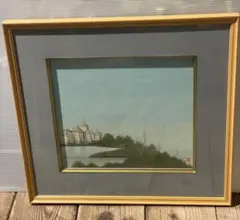 鈴木 新さん ベニスの夕暮れ 油彩画 5/500 サイン入り 鈴木 新さん ベニスの夕暮れ 油彩画 5/500 サイン入り - メルカリ