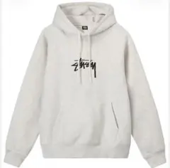 STUSSY プルオーバーパーカー アッシュグレー