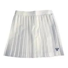 ヨネックス　ホワイトプリーツスコートウエスト61