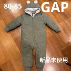 GAP Baby ジャンプスーツ　カーキ　くま耳　12-18ヶ月用
