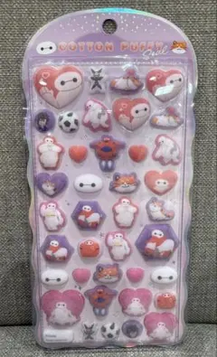 お*ち様 コットンパフィ ベイマックス ディズニー