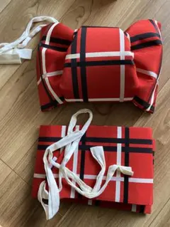 浴衣帯　作り帯　新装帯　差し込み型帯　赤い帯　レトロ　夏祭り秋祭り　仮装イベント