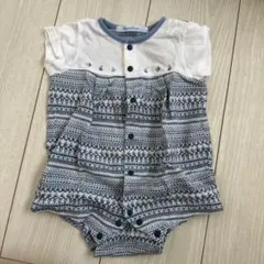 familiar半袖ロンパース 60サイズ