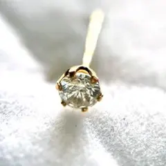 み*ん様 天然ダイヤモンドピアス 0.2ct k18