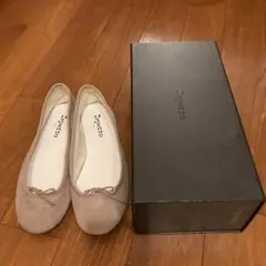 レペット　ピンク　スウェード　361/2 バレエシューズ　repetto
