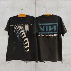 Nine Inch Nails ナインインチネイルズ Tシャツ M 黒 NIN MUSIC TEE NINE INCH NAILS ナインインチネイルズ Tシャツ ブラック