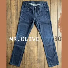 MR.OLIVE スリムストレートデニム ３０／スキニー、アンクル丈のサムネイル