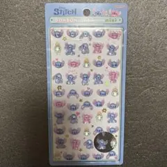メルカリ最安！ディズニー【ボンボンドロップシールミニ　スティッチ】