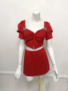 angel Rエンジェルアール・キャミワンピ・ビジューミニドレス