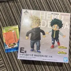 一番くじ　僕のヒーローアカデミア　E賞　いずく&かつき　MASTERLISE