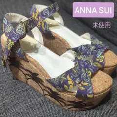 【未使用】ANNASUI アナスイ サンダル 厚底 ウェッジソールのサムネイル