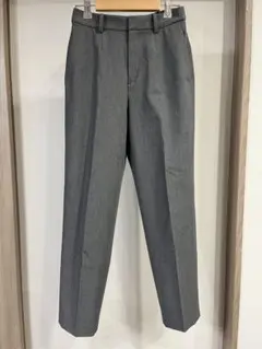 UNIQLO スマートアンクルパンツ XS グレー スラックス レディース 春夏