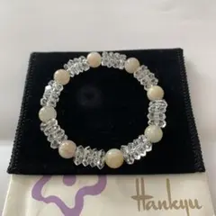 水晶とルチルクオーツのパワーストーン❣️金運　仕事運　全てを幸運に❣️ブレスレット❣️