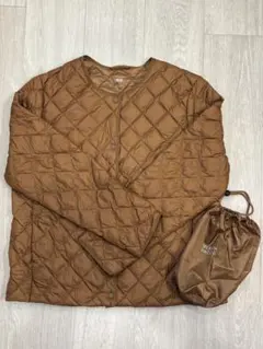 UNIQLOパフテックキルティングジャケットウォームパデッドXL収納袋付