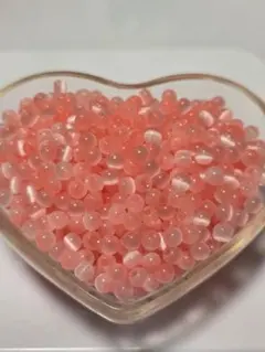 65g 3mm キャッツアイ 猫目 ガラスビーズ