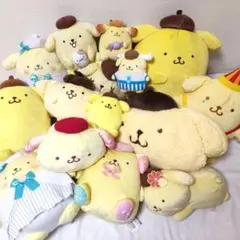 ポムポムプリン 21点 まとめ売り ぬいぐるみ マスコット 雑貨 景品 サンリオ