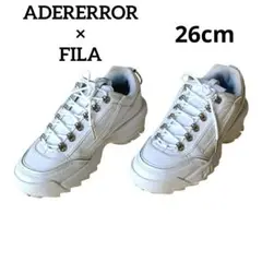 ♠【アーダーエラー×フィラ】✨美品　ホワイト/白　26cm