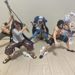 ワンピース grandista ルフィ　シャンクス　ロー　エース　白ひげ