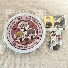 【新品未使用】くら寿司×ハイキュー!!　寿司皿　缶バッジ　稲荷崎高校