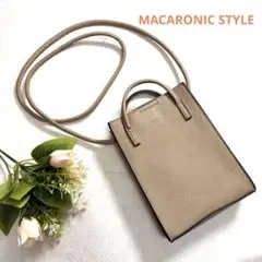 MACARONIC STYLE キャレーコンパクトショルダー