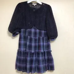 ワンピース　カーディガン　セット　女の子　130cm