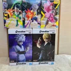 HUNTER×HUNTERフィギュア ゴン キルア ヒソカ クラピカ　セット