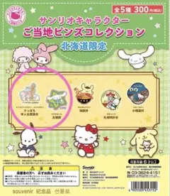 サンリオ　ご当地ピンズコレクション　北海道　マイメロディ・シナモロール