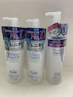 Cure White Clear Gel & Natural Aqua Gelのサムネイル
