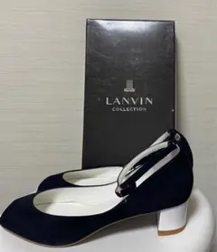 【新品】LANVIN ランバン スエードパンプス