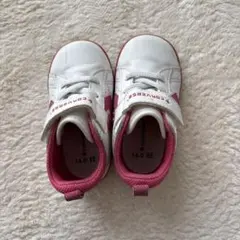 コンバース スニーカー 14.0 EE ホワイト/ピンク