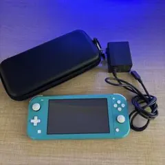 Nintendo Switch Lite ターコイズ 本体 充電器・ケース付き