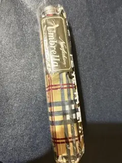 Umbrella 折りたたみ傘 チェック柄 未使用　21㌢